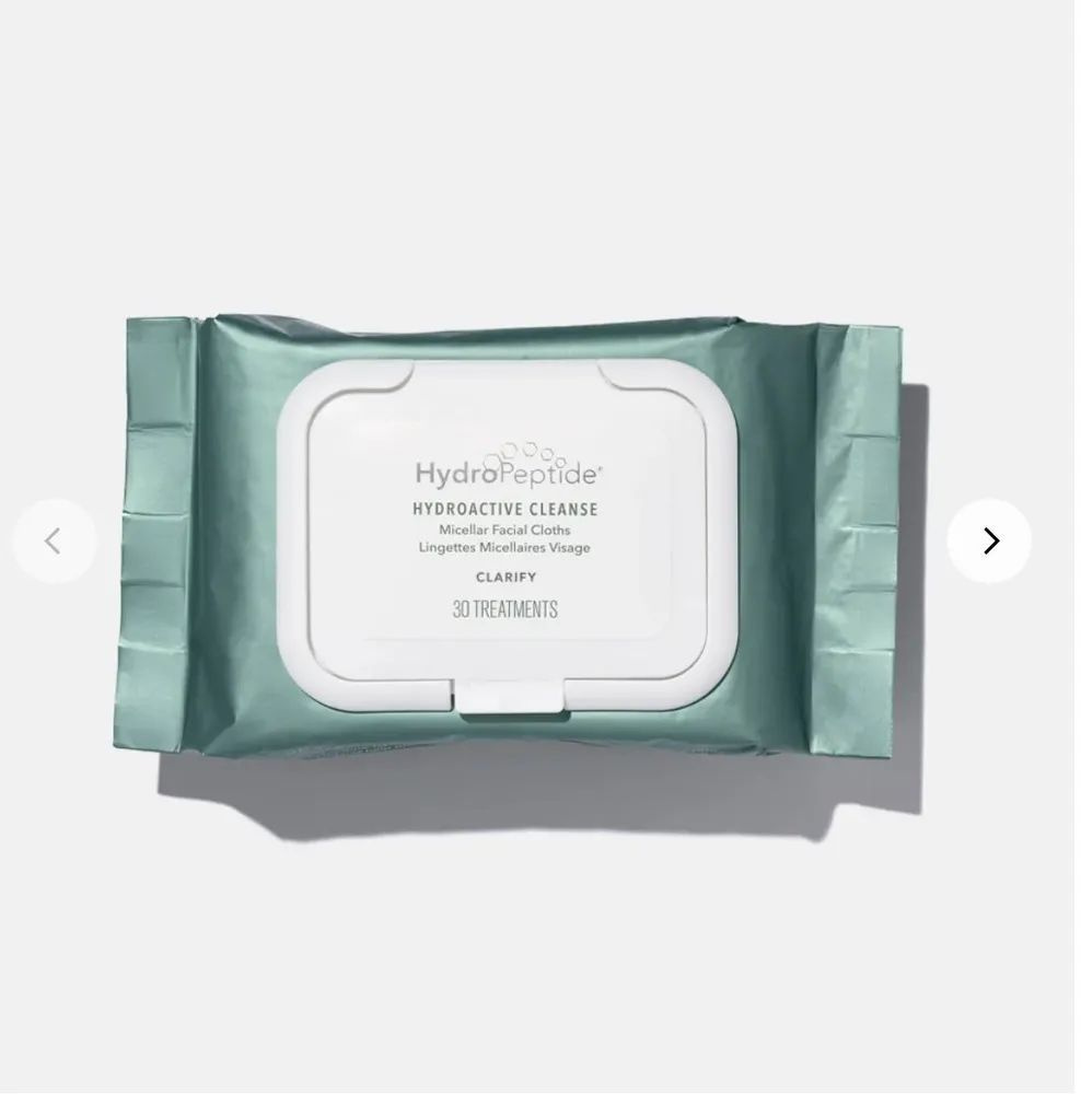 HP HydroActive Cleanse Micellar Facial Towelettes Мицеллярные очищающие салфетки 30шт  #1