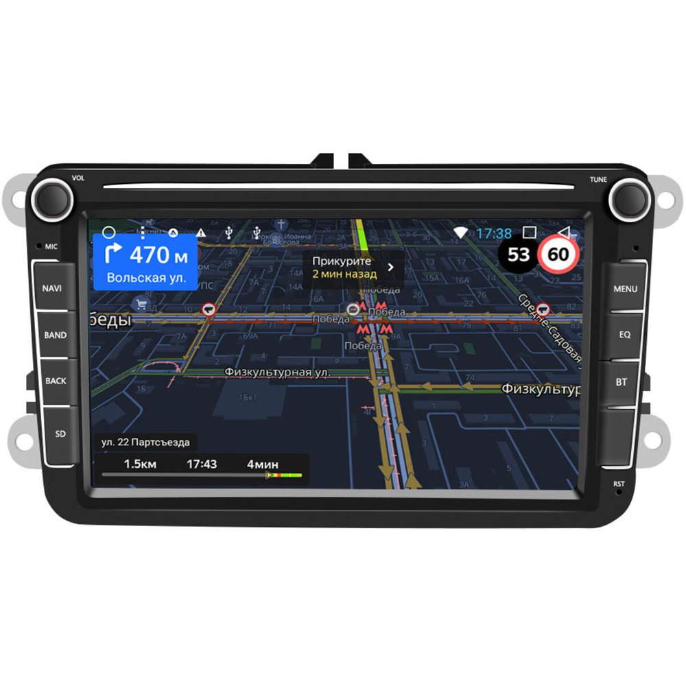 Штатная магнитола Volkswagen Caddy 2004-2021 Canbox GT370 2/32 Android 10 (IPS DSP CarPlay)  #1