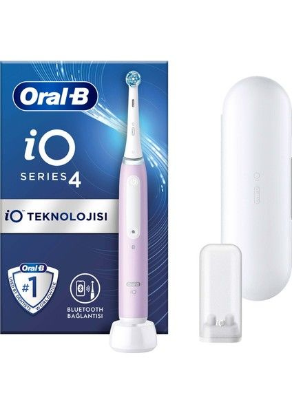 Oral-B Электрическая зубная щетка Oral-B iO 4 — фиолетовая #1