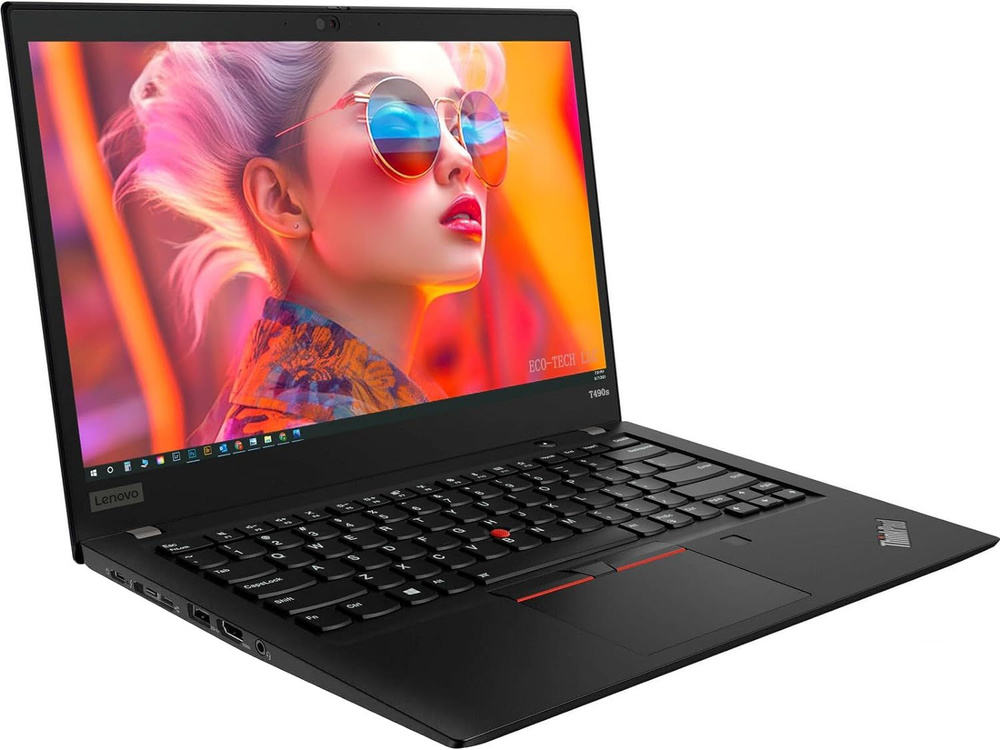 Ноутбук Lenovo, 14, ThinkPad T490s, Intel Core i7-8665U, 8 ГБ