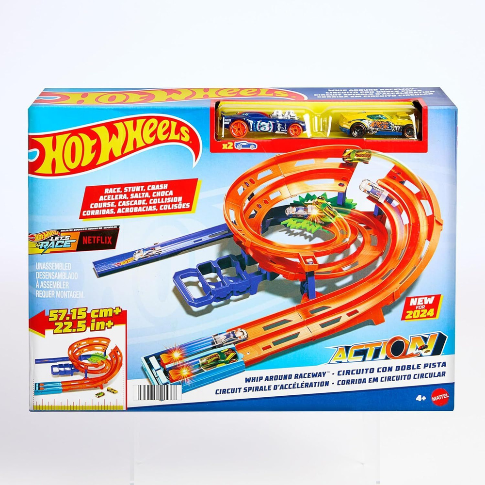 Hot Wheels City, Двойная трасса для гонок и высшего пилотажа HTK17  #1