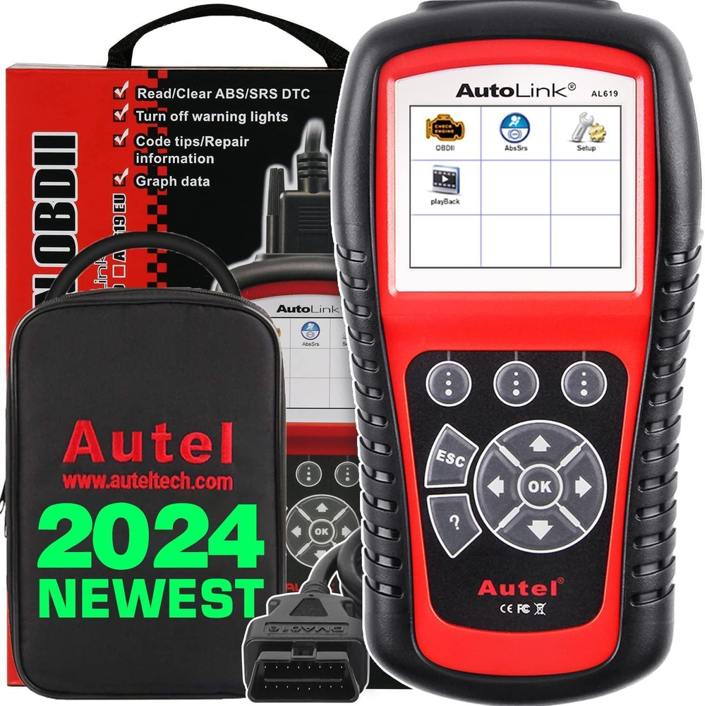 Autel AL619 OBD2 сканер автомобильный детектор неисправностей  #1