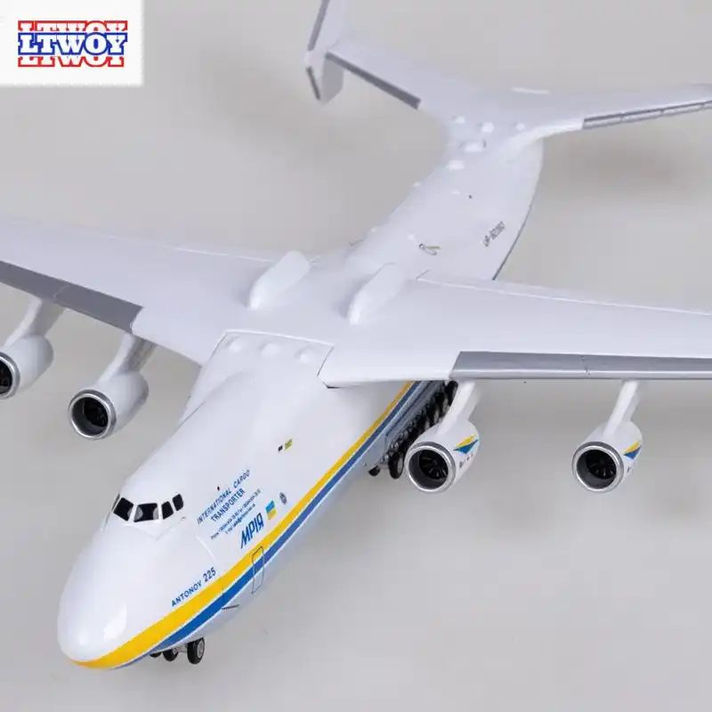 1/200 Ан-225 транспортер Мрия Модель самолета 45см Материал сплава  #1