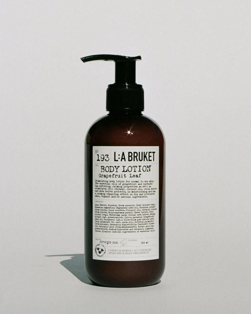 L:A BRUKET 193 Grapefruit Leaf Body Lotion 250 ml - лосьон для тела #1