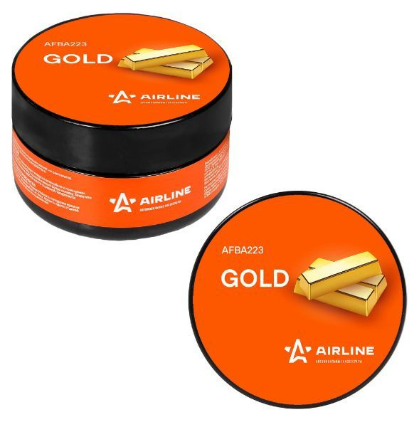 Airline Ароматизатор автомобильный, GOLD #1