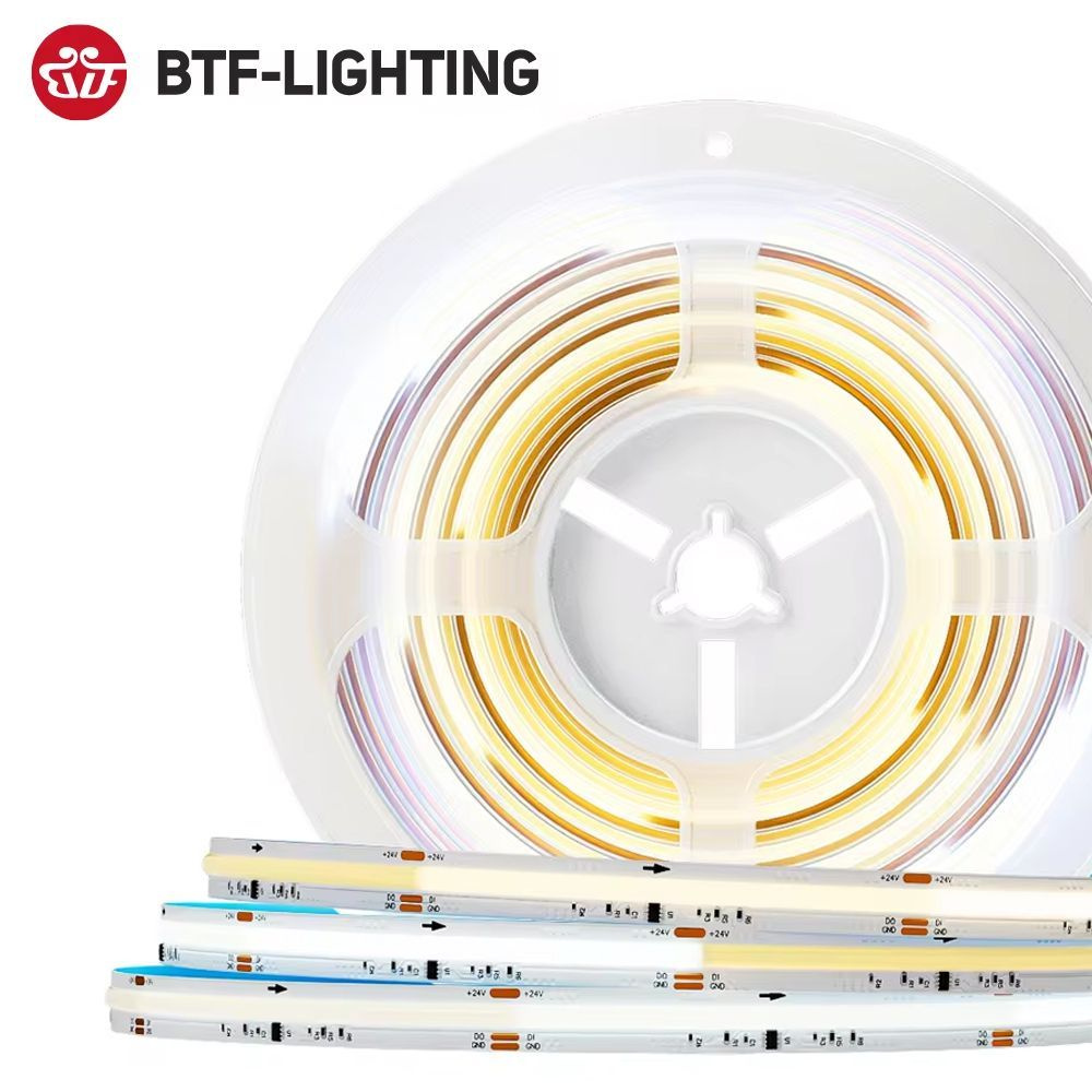 BTF-LIGHTING Умная светодиодная лента FCOB5M24VXXXLCCTICW30, 1 шт. #1