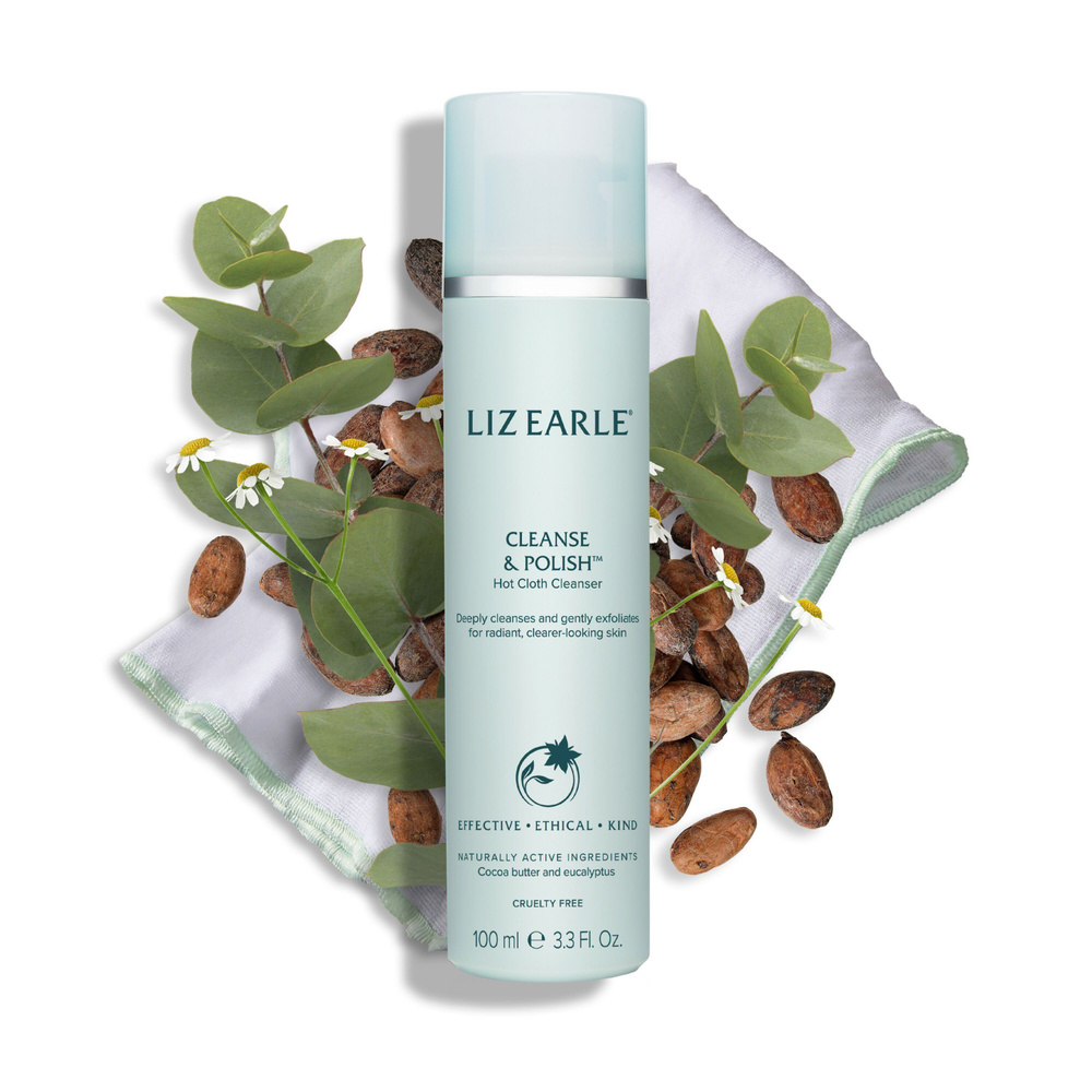 Liz Earle Очищающее средство для горячих салфеток Cleanse & Polish, 100 мл  #1