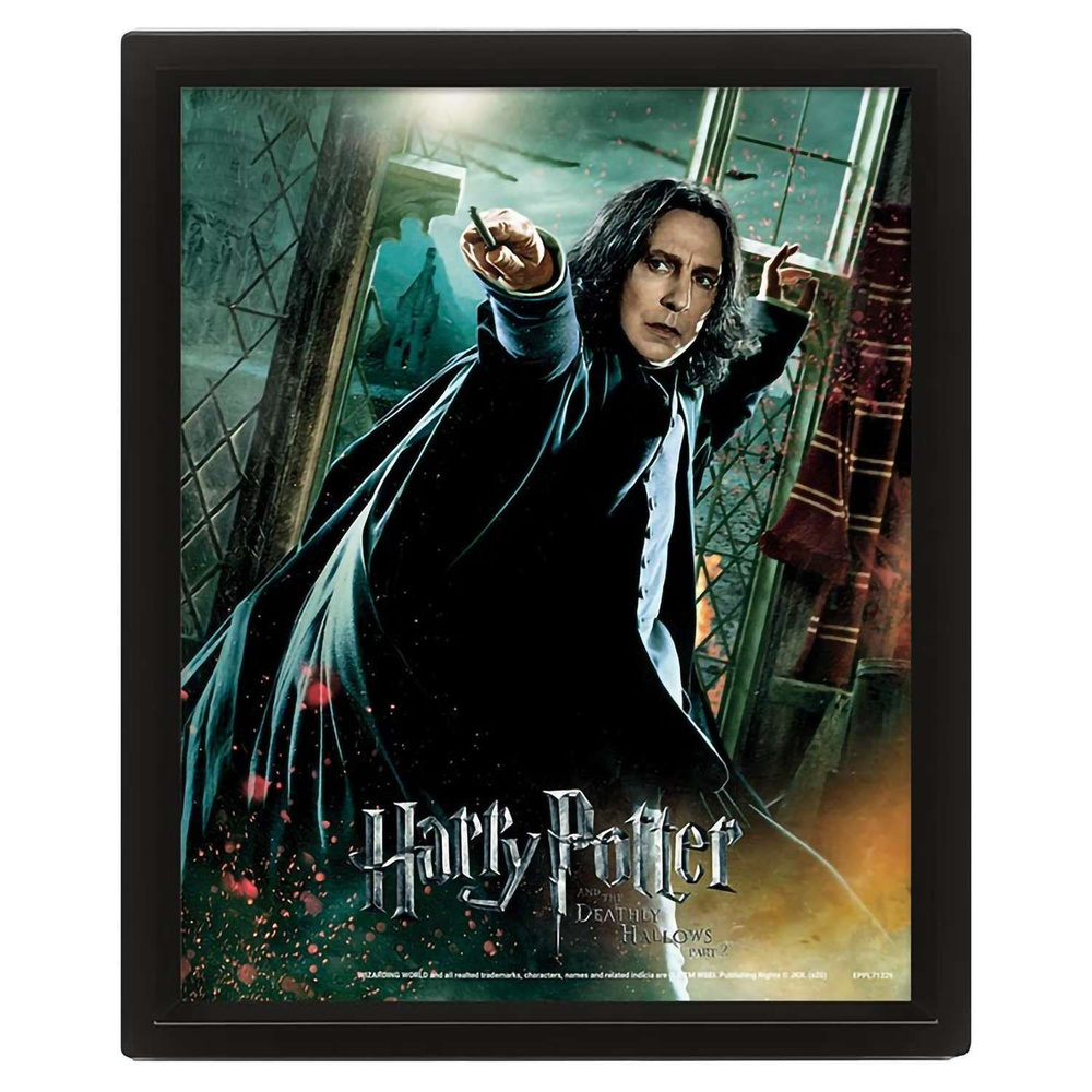 Постер 3D Harry Potter Deathly Hallows Snape EPPL71326 #1