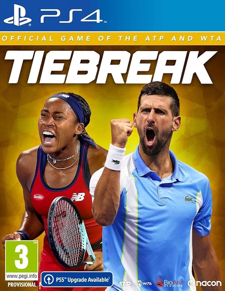 Игра Tiebreak The Official Game of the ATP and WTA Ace Ed Русская (PlayStation 4, PlayStation 5, Русские #1