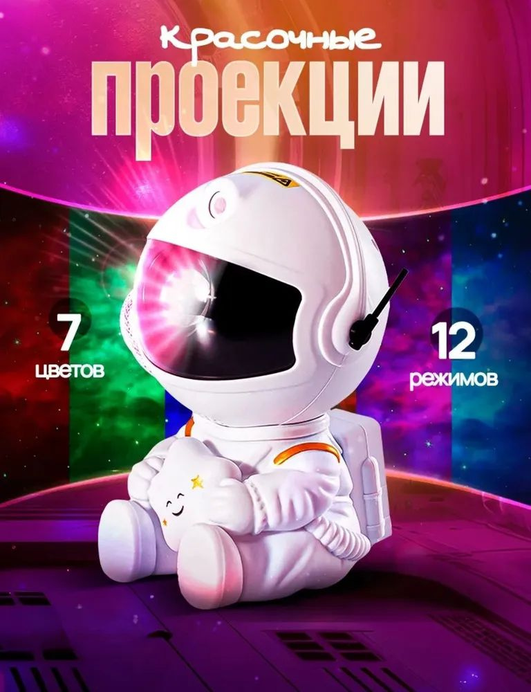 Ночник проектор звездное небо с 8 режимами #1