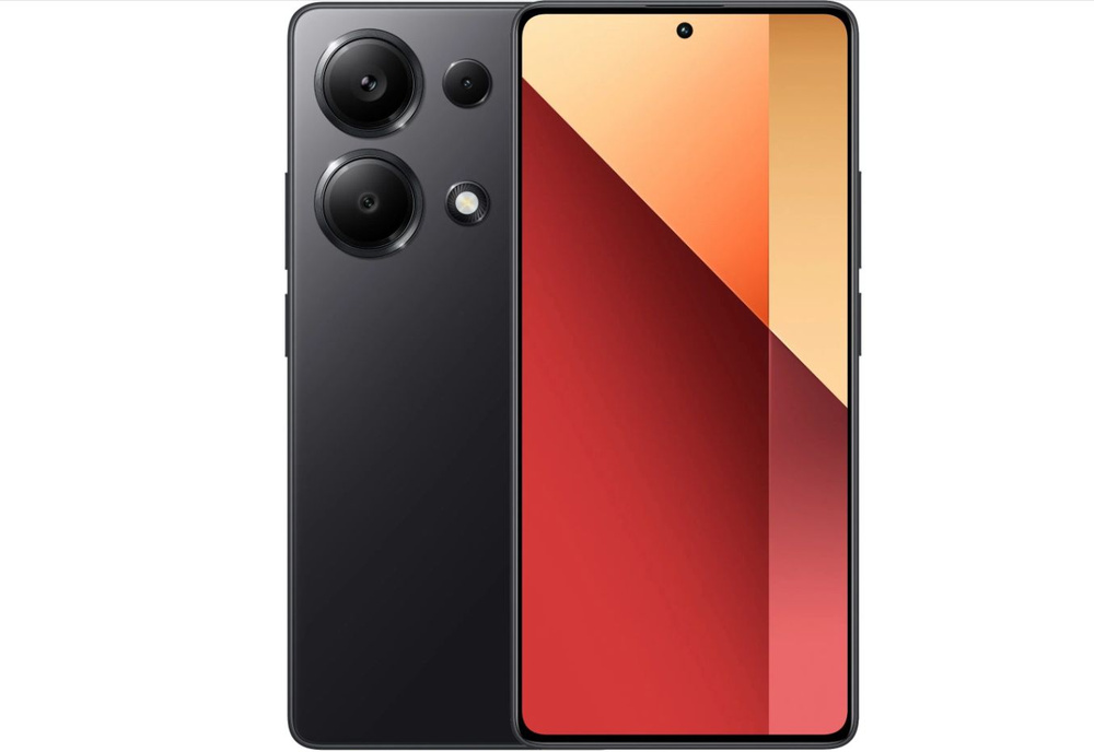 Xiaomi Смартфон Xiaomi Redmi Note 13 Pro Ростест (EAC) 8/256 ГБ, черный #1