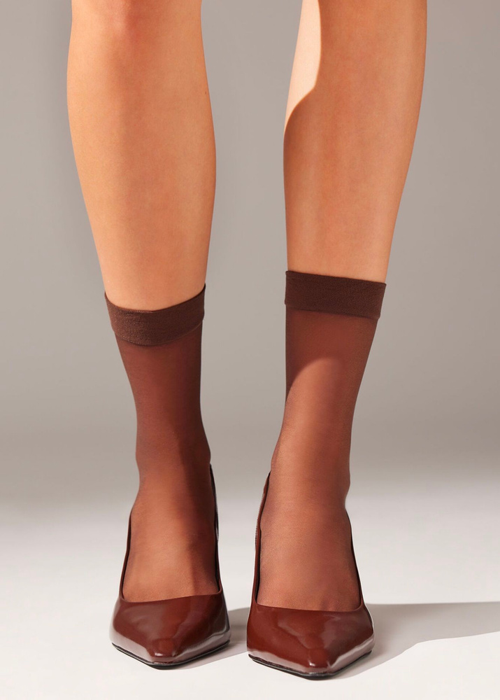 Носки CALZEDONIA женские прозрачные 20 Ден (капроновые), 1 пара #1