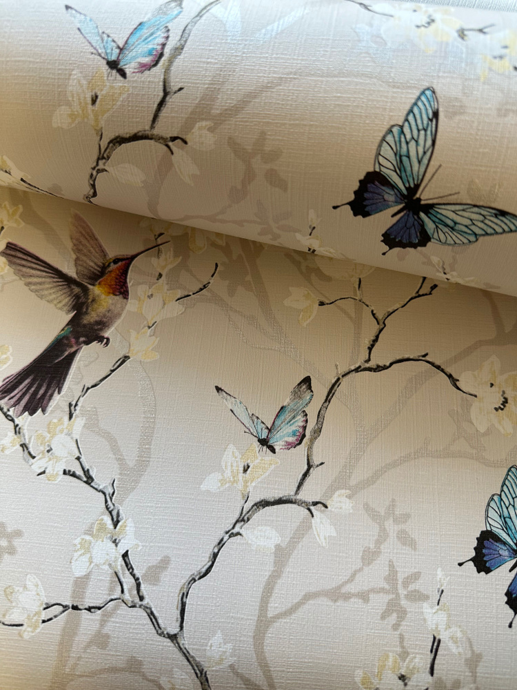 Обои Бумага на бумаге 10 м, 0,53 м купить на OZON по низкой цене ...