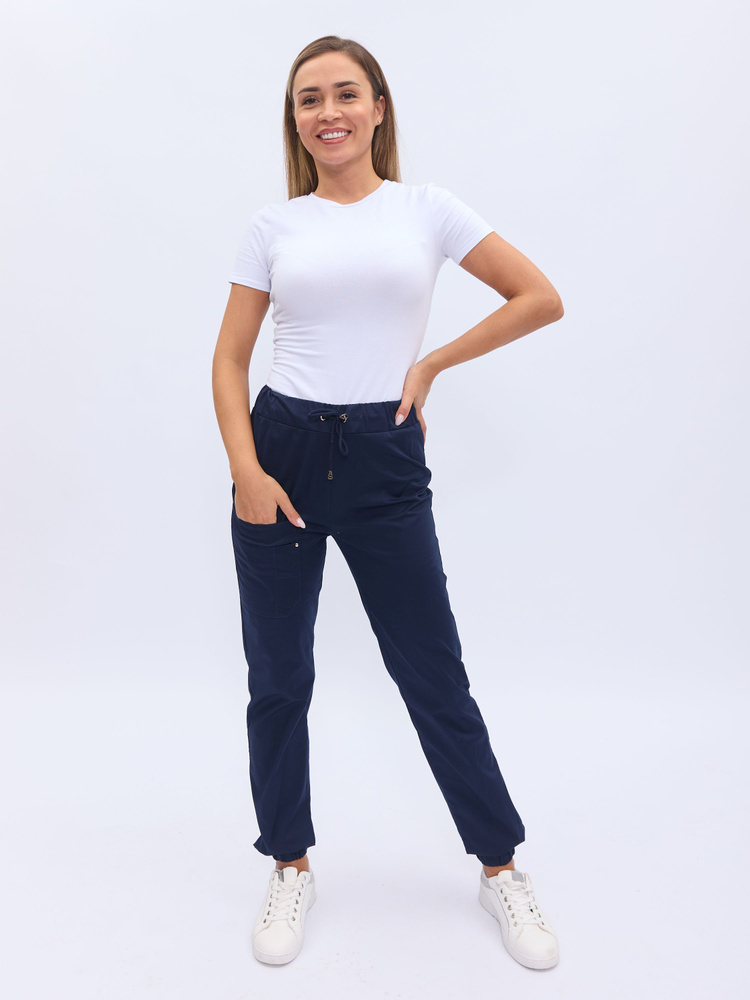 Джоггеры медицинские женские Uniformed 381.4.5 #1