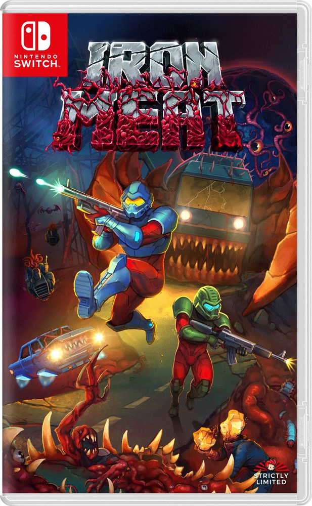 【新品】Iron Meat [Limited l Edition] Игра Iron Meat Limited Edition (Nintendo Switch, Русские субтитры
