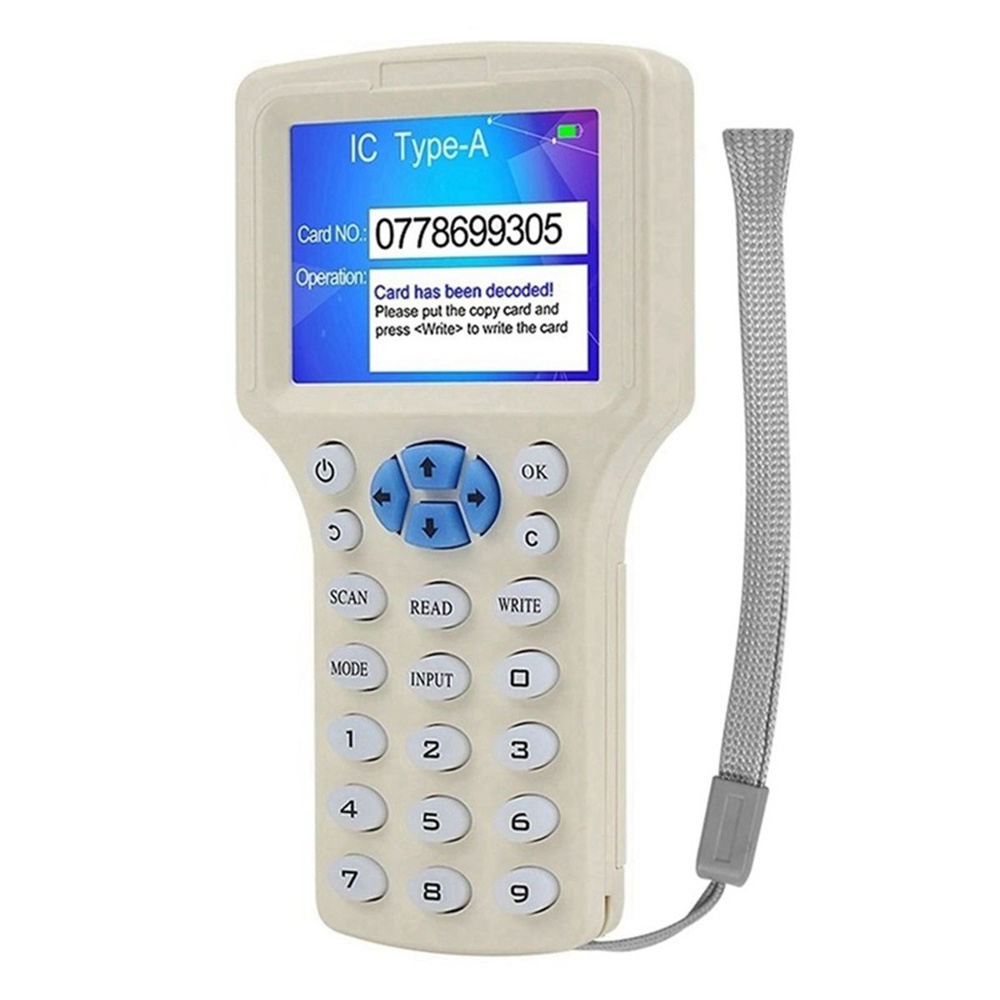 Считыватель Смарт-Карт RFID NFC, Дубликатор RFID 125K 13,56 МГц, Ключ ...