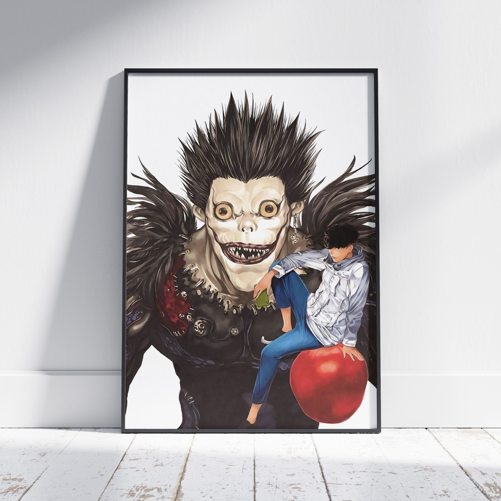 Плакат на стену для интерьера Тетрадь смерти (Death Note 44) - Постер по аниме манге формата А4 (21x30 #1