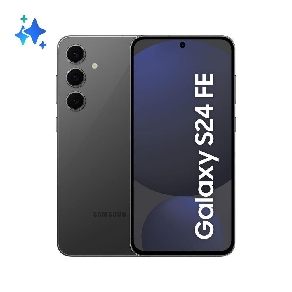 Samsung Смартфон Galaxy S24 FE (Global) 8/128 ГБ, Nano-SIM, темно-серый #1