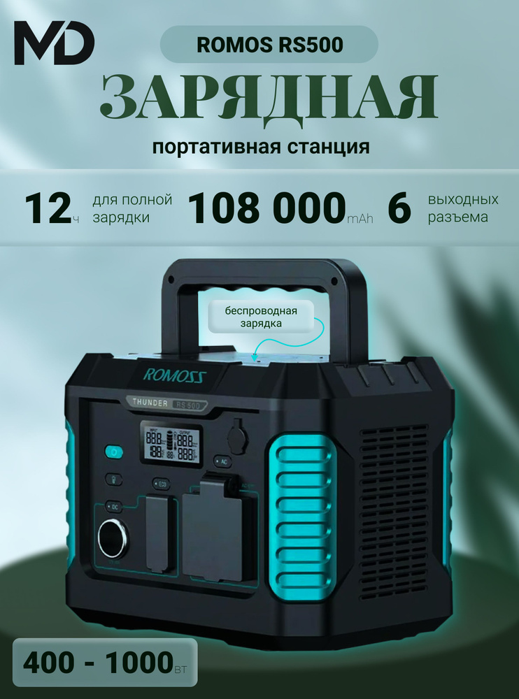 Внешний аккумулятор (Power Bank) Romoss romoss-rs_DC_USB_USB