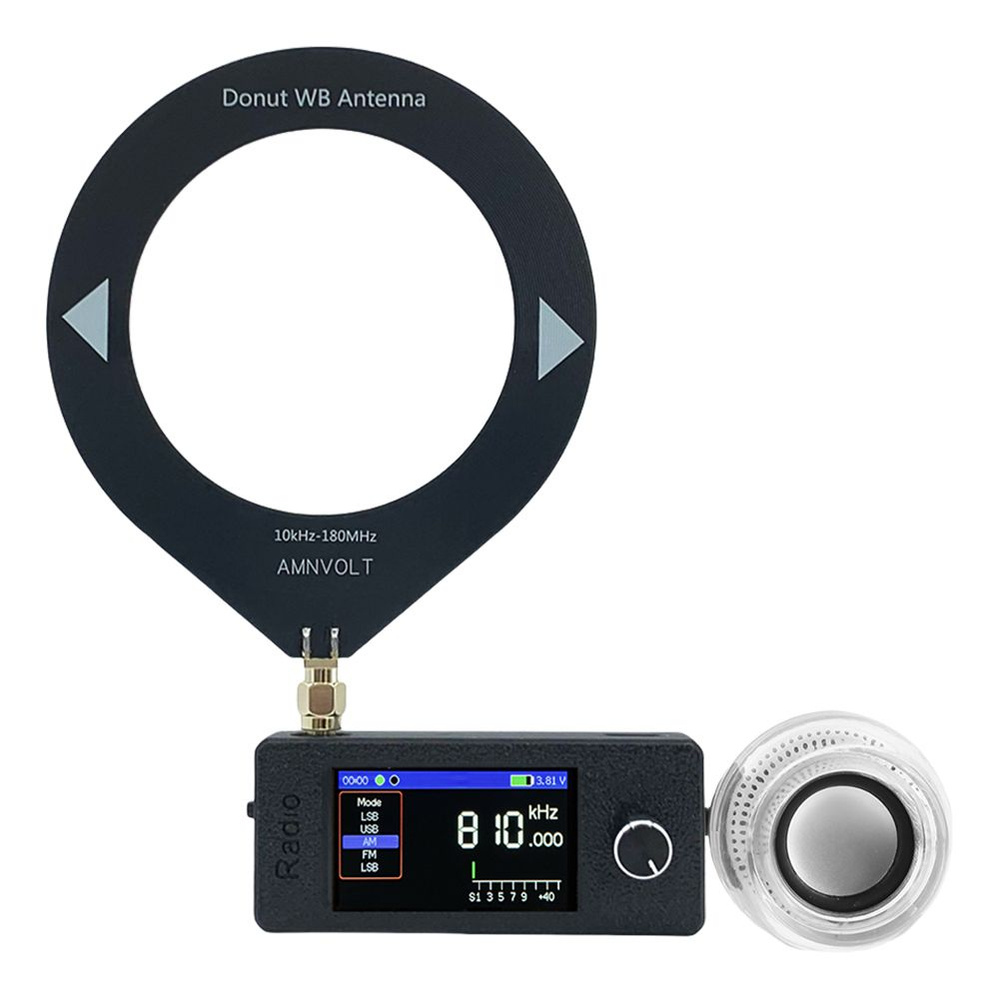 Портативный радиоприёмник ATS MINI PRO: FM/AM/SW/LW, DSP, Hi-Fi звук ...