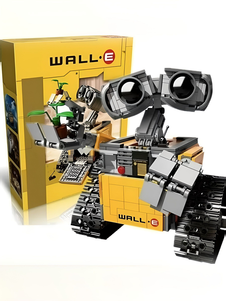 Конструктор 8886 "Робот Валл-и" (WALL-E) 687 деталей (Дисней/Подарок для мальчиков и девочек/Робот/лего #1