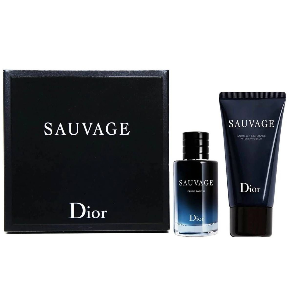 Dior sauvage set набор парфюмерная вода для мужчин 10 мл mini +