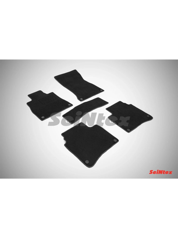 Ворсовые коврики LUX для Mercedes-Benz S-Class W222 2014-2020 Seintex 86169 #1
