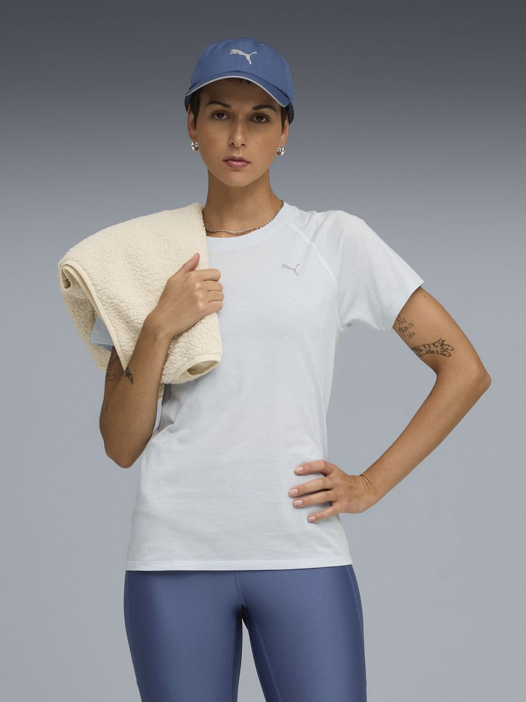 Футболка PUMA W RUN VELOCITY TEE (TRI-BLEND) #1