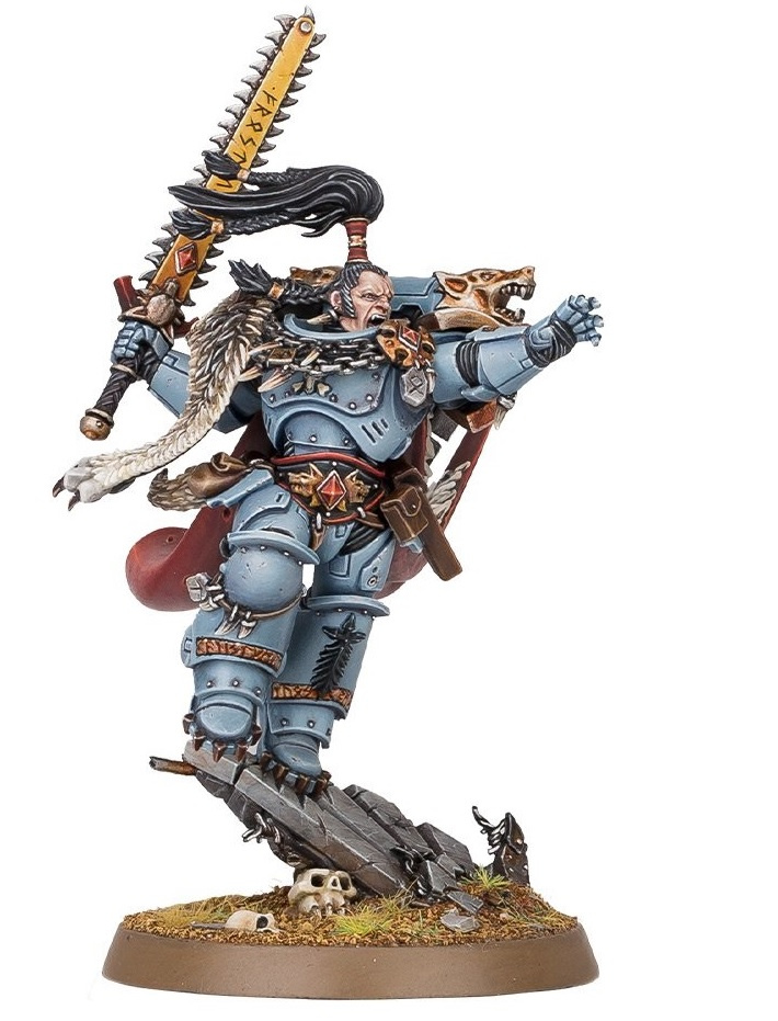 Ragnar space wolves champion - Миниатюра для игры в Warhammer 40000 ...