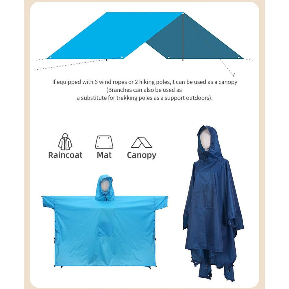 OZ-PEPL взрослый дождевик с капюшоном raincoat pack сверхпрочный дождевик raincoat #1