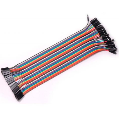 Провода "мама-мама" 30см 40 штук / перемычки Dupont / перемычки для макетных плат / для Arduino, STM32, #1