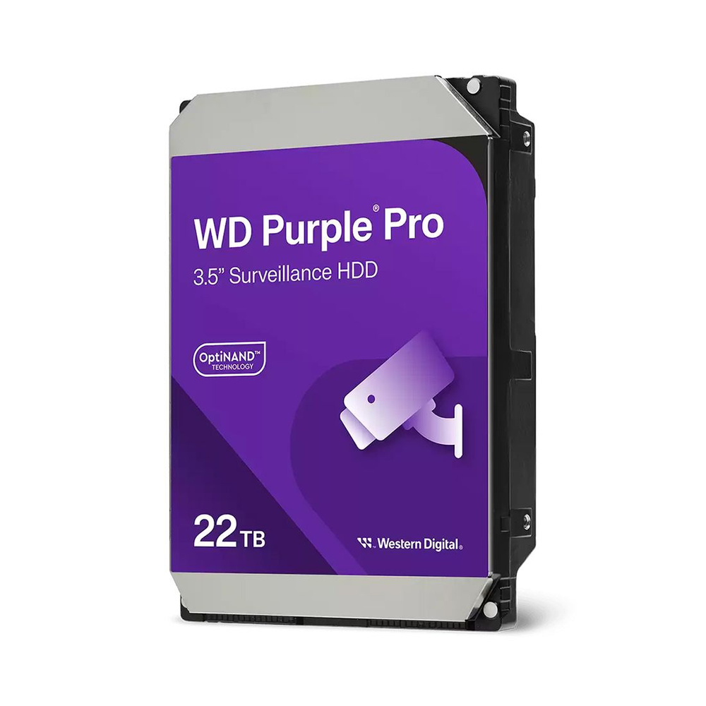 Western Digital 22 ТБ Внутренний жесткий диск Жесткий диск/ HDD WD SATA3 22Tb Purple Pro 7200 512Mb 1 #1