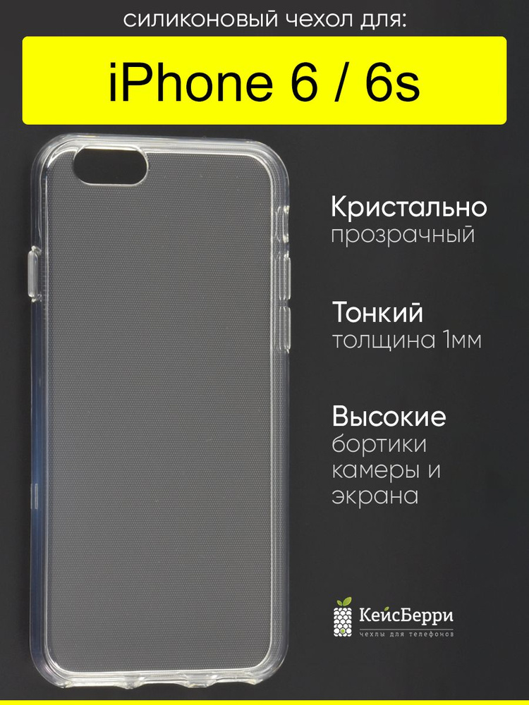 Чехол для iPhone 6, 6S, серия Clear #1