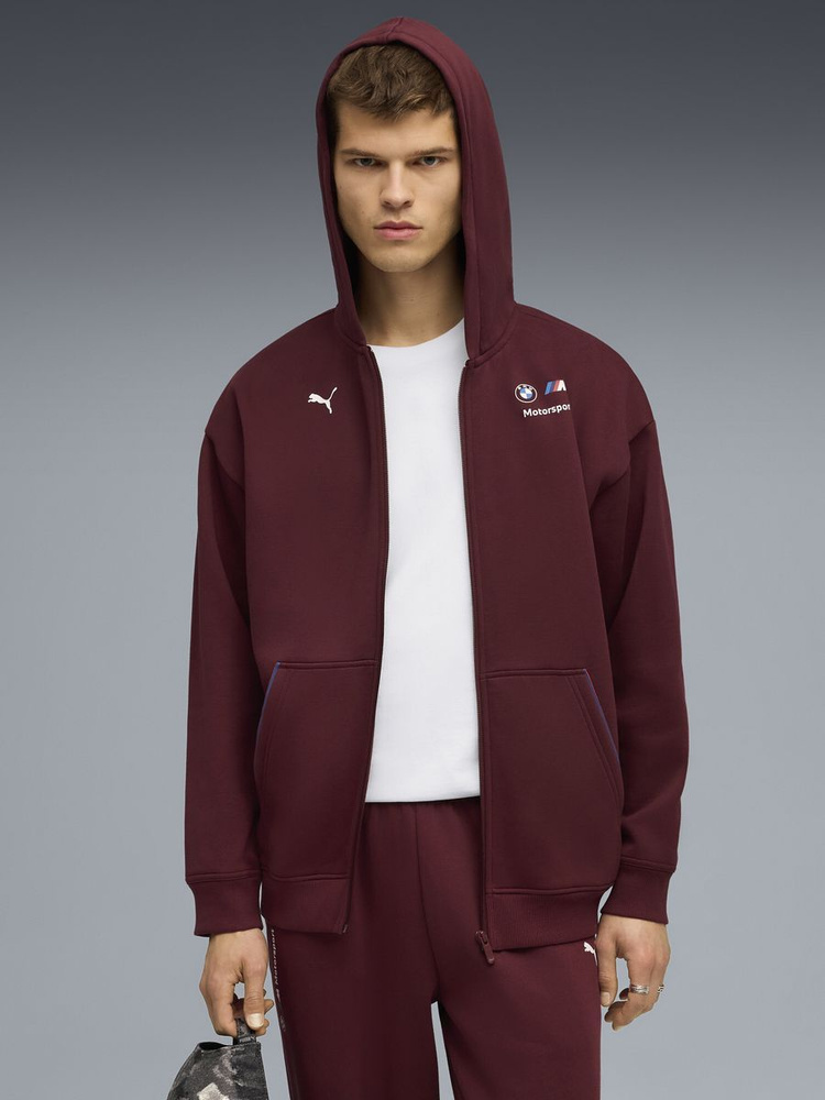 Толстовка PUMA BMW MMS ESS+ FZ HOODED JKT FL #1