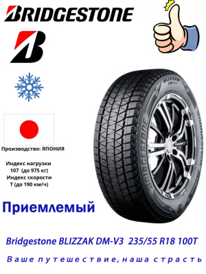 Шины BRIDGESTONE BLIZZAK DM-V2 купить на OZON по низкой цене