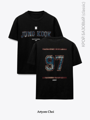 Jungkook футболка купить на OZON по низкой цене