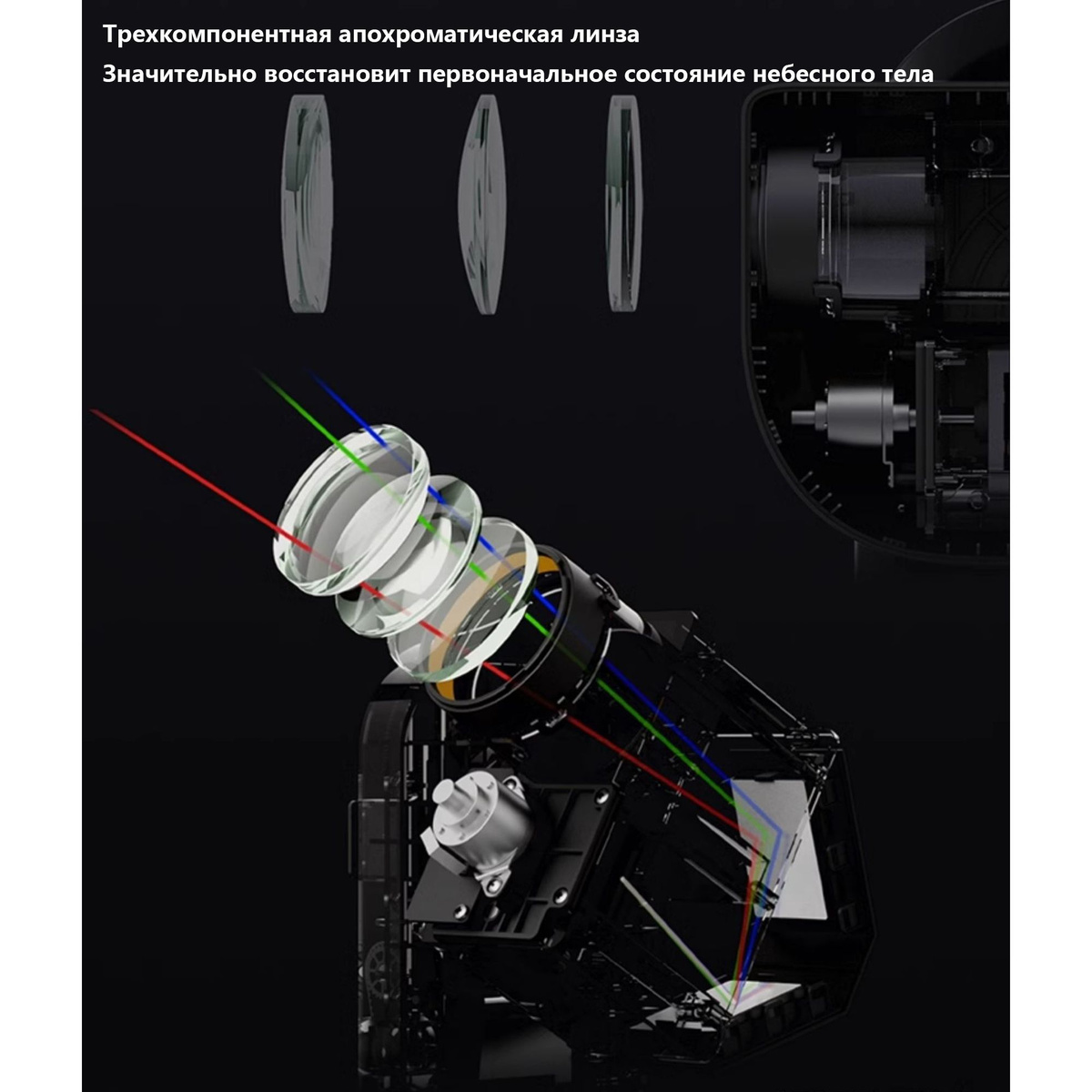 Телескоп Seestar S50 - купить с доставкой по выгодным ценам в интернет ...