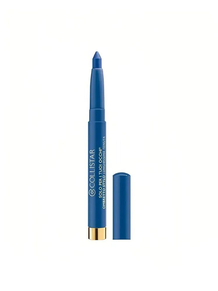 Collistar - For Your Eyes Only Eye Shadow Stick 9 Navy Стойкие тени для век в карандаше 1.4 гр. Идеальное решение для создания дерзкого и сияющего макияжа - водостойкие тени-карандаш для век от Collistar.   Насыщенный пигмент с блестящим оттенком обеспечивает невероятно стойкое покрытие, которое продержится на веке до 11 часов.  Этот карандаш не только усилит ваш взгляд, придавая ему интенсивность, но и легко наносится благодаря легкой текстуре.