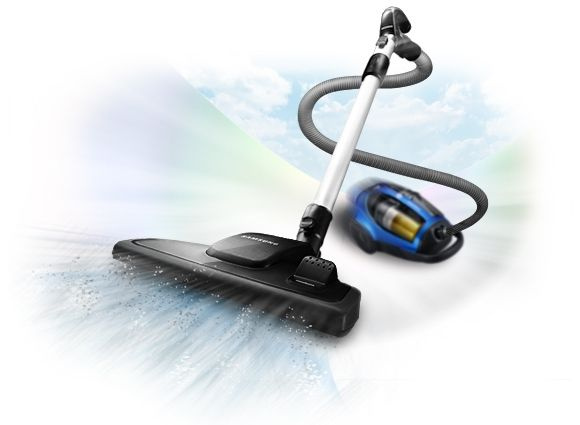 Пылесос Samsung VCC8876H35/XEV, классический с контейнером, сеть ...