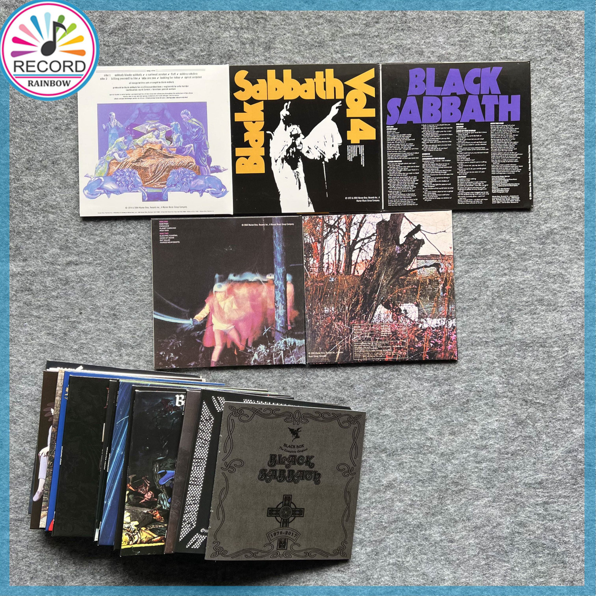 CD BLACK SABBATH 1970-2017 22CD + 1BD Box Set запечатанный совершенно ...