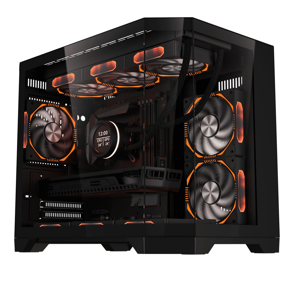 NVIDIA Системный блок (Intel Core i5-12400F, RAM 16 ГБ, SSD 512 ГБ ...