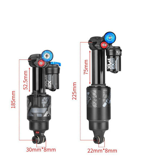 FOX FLOAT X2, амортизатор для горного велосипеда, нижняя втулка