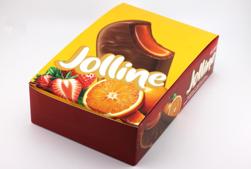 JOLLINE Конфеты желейные в шоколаде со вкусом апельсина, 2кг