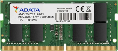 ADATA DDR4 8GB メモリー ADU428683619-B Модуль оперативной памяти ADATA 8 ГБ DDR4 PC21300 2666 MHz CL 19