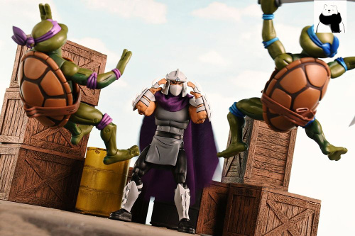 NECA シュレッダー Turtle Booers Club Коллекционная фигурка Шреддер TMNT черепашки ниндзя NECA 54496