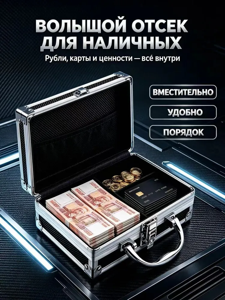 Эксклюзивный кейс для хранения денег 11х18х5,5 см, выполняющий роль подарочной шкатулки, копилки и открытки для свадьбы или Нового года, 11x18x5.5 см, фото 5
