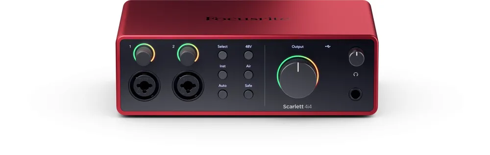 FOCUSRITE Scarlett 4i4 4th Gen аудио интерфейс USB, 4 входа/4 выхода, вариант