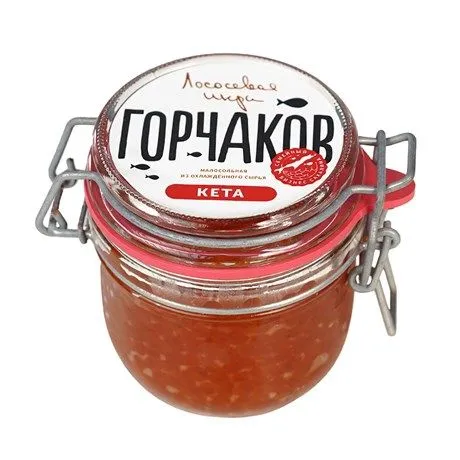 Икра лососевая Gorchakov Group зернистая кета, 230г, 230 г, фото 3
