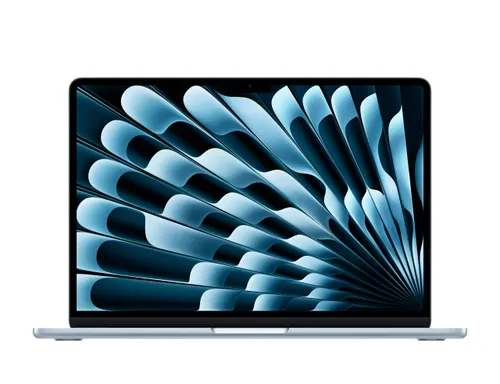 Apple MacBook Air 15 512GB Ноутбук 15.3", Apple M5 (10 CPU, 8 GPU), RAM 16 ГБ, SSD 512 ГБ, MacOS, голубой