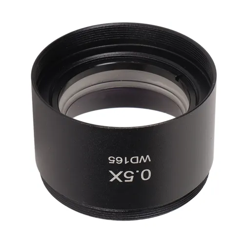 Объектив для стереомикроскопа 0.5X, увеличение, HD, широкий обзор, вспомогательный, для уменьшения,